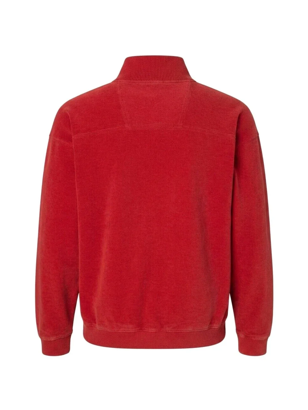 Men's Red & Heather Blue Tommy Bahama Reversible Quarter-Zip Sweater sz X-Large